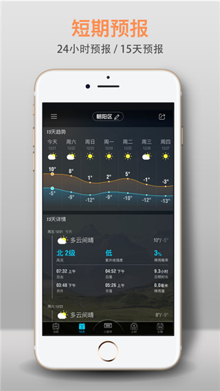 琥珀天气app 截图2