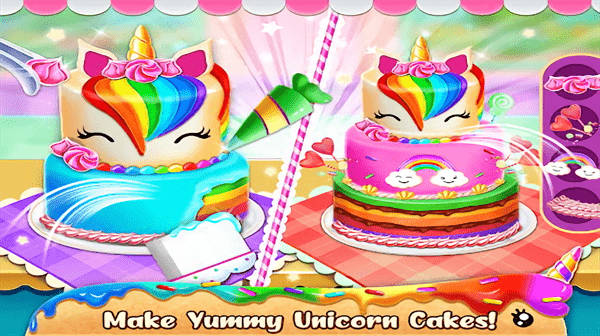 独角兽食品烘焙游戏 截图2