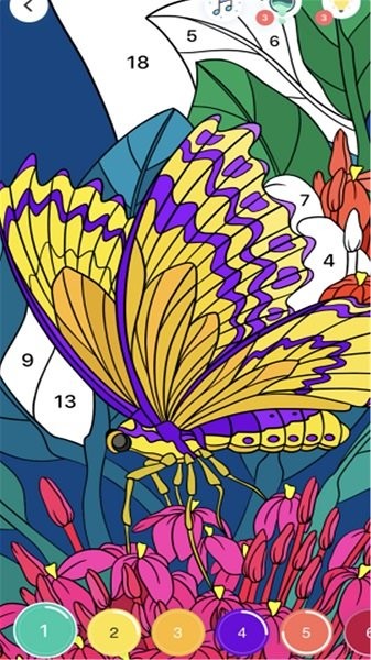 数字填色绘本 截图1