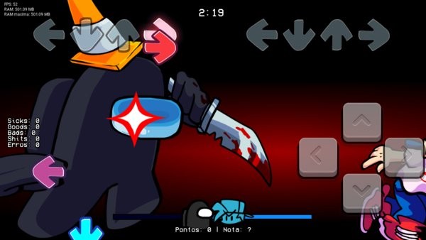 周五夜放克小黑追逐战(FNF BS Engine Mobile) 截图3