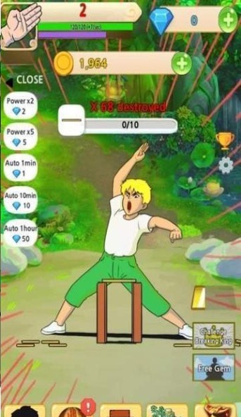 劈砖模拟器中文版 截图2