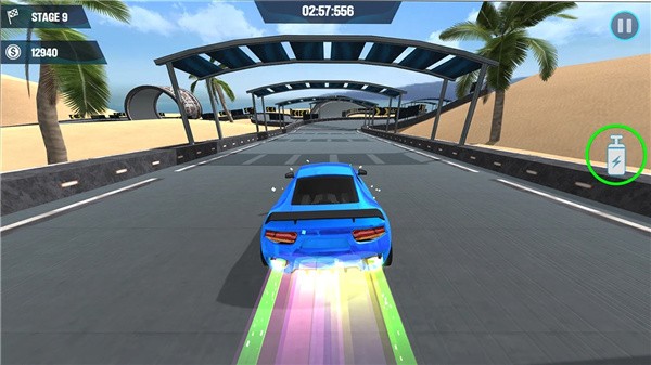 汽车特技加速3D 截图2