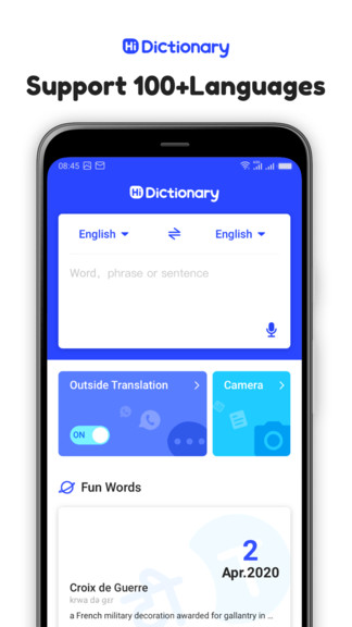 hi dictionary app v2.2.9.4 截图1