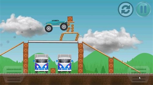 Monster Truck Jump(怪物卡车跳跃) 截图1