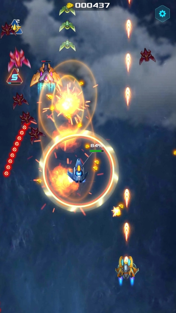 变形飞机银河之战游戏 截图1