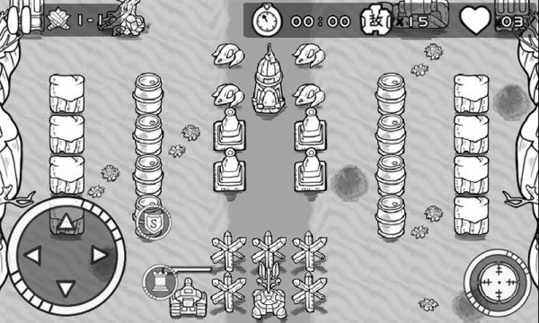 简笔坦克游戏 截图2