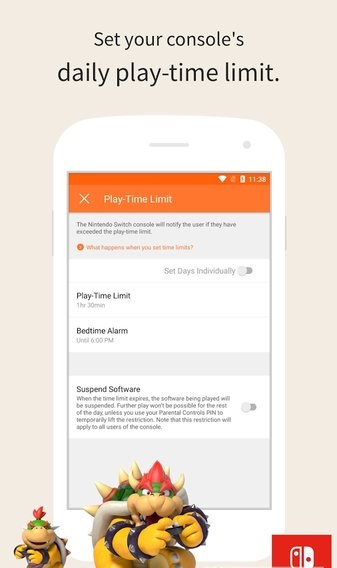 任天堂switch家长控制