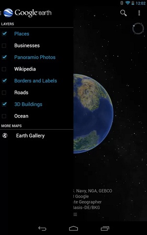 Google earth谷歌地球下载手机版 截图3