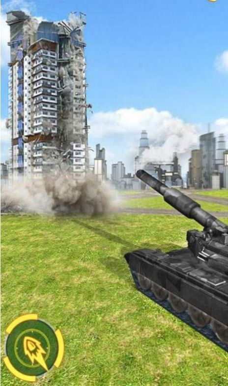 坦克炮击摧毁游戏 截图1