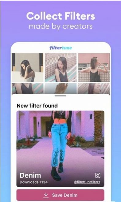 Filtertune app