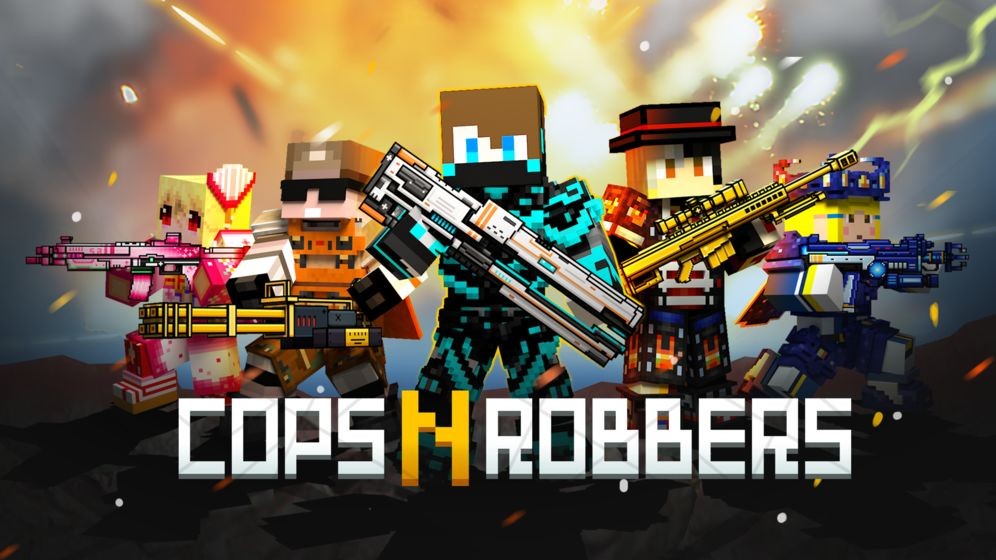 像素射击 - Cops N Robbers 截图1