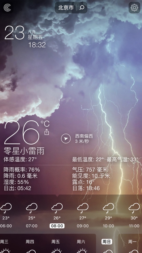 适时天气 截图1
