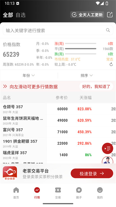 茶友网交易厅app 截图3