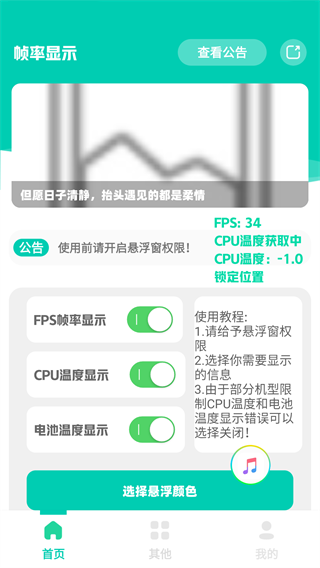 帧率显示器中文版app