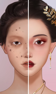 DIY化妆师游戏 截图1