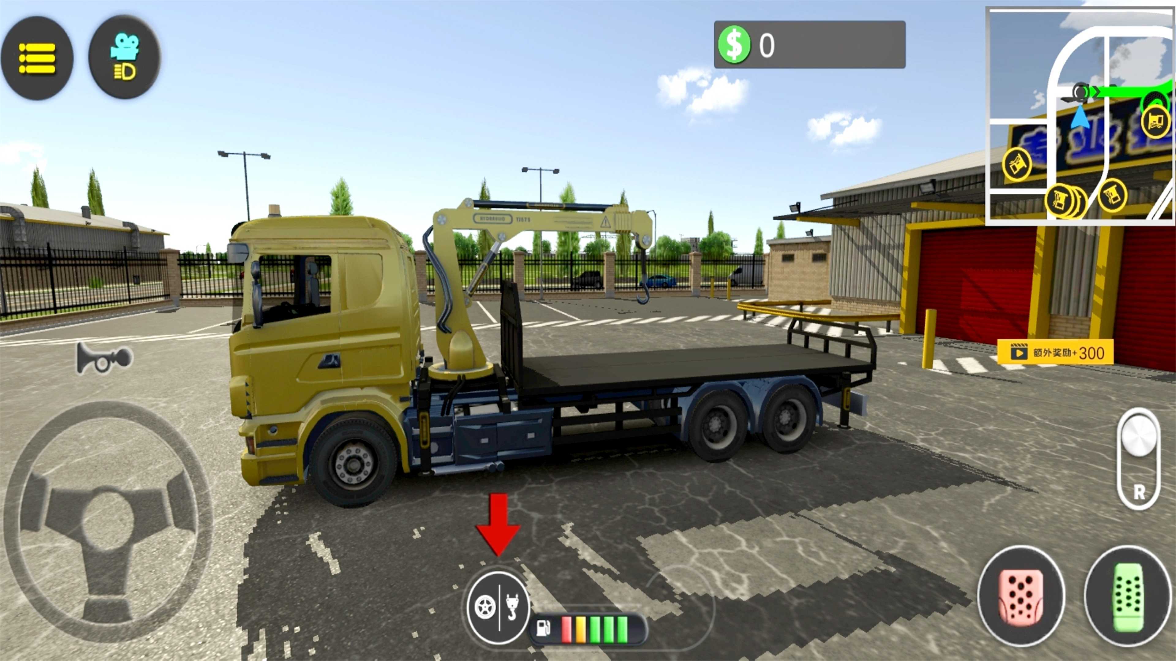 卡车货车驾驶模拟 截图1