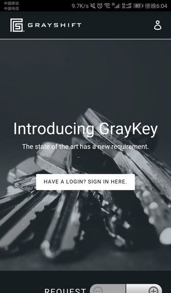 graykey解锁工具 v1.0 1
