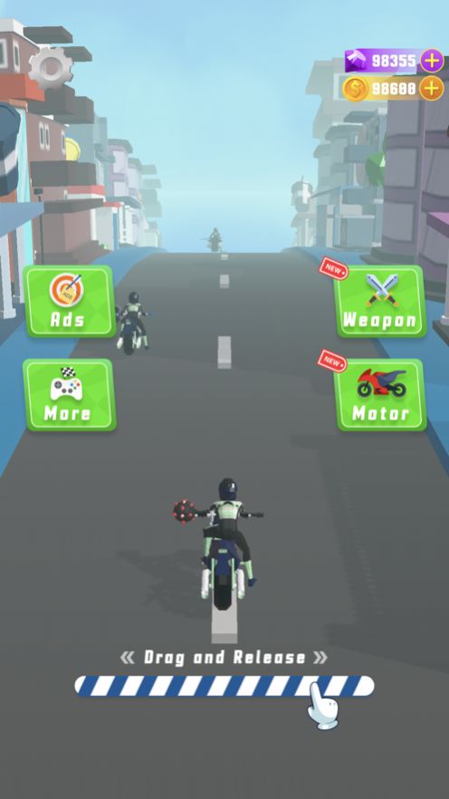 公路摩托车杀手游戏 截图2