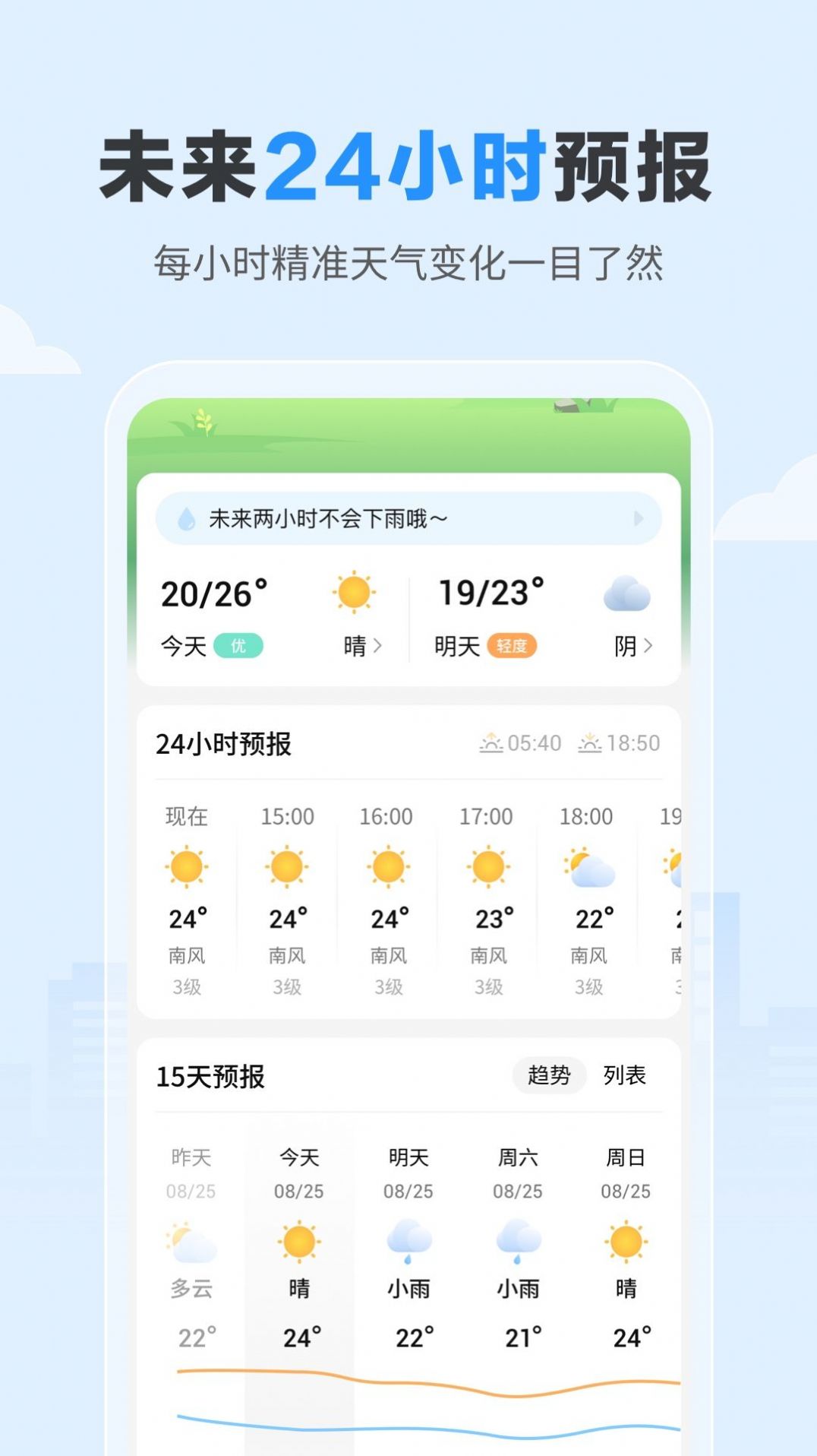 今日天气 1.1.0