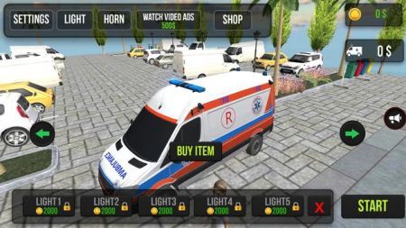 快速救护车模拟器游戏 截图1