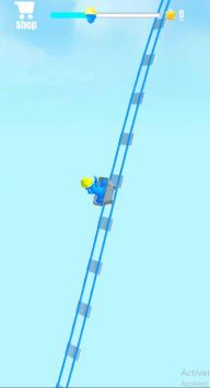 疯狂小轨道人类过山车游戏 截图3